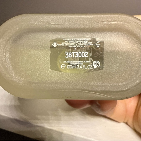 Giorgio Armani Acqua Di Gio Men’s cologne spray  Glass bottle NEW no box. - Picture 4 of 5